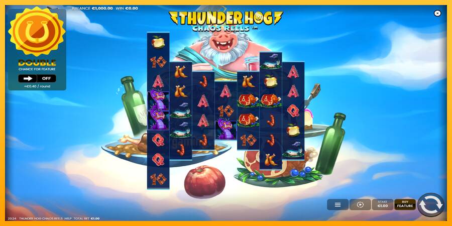 Thunder Hog Chaos Reels gaming machine for money, picture 2