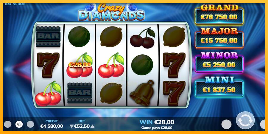 Crazy Diamonds gaming machine for money, picture 3