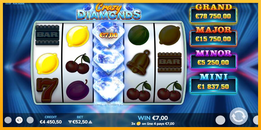 Crazy Diamonds gaming machine for money, picture 4