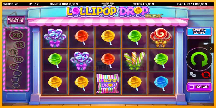 Lollipop Drop MultiMax gaming machine for money, picture 2