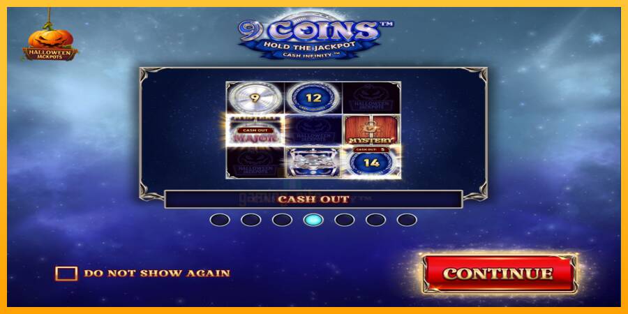 9 Coins Grand Platinum Edition Halloween Jackpot gaming machine for money, picture 1