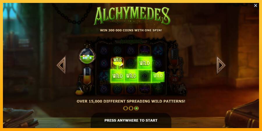 Alchymedes gaming machine for money, picture 1