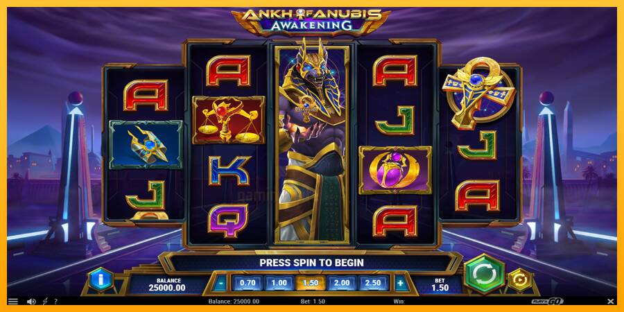 Ankh of Anubis Awakening gaming machine for money, picture 2