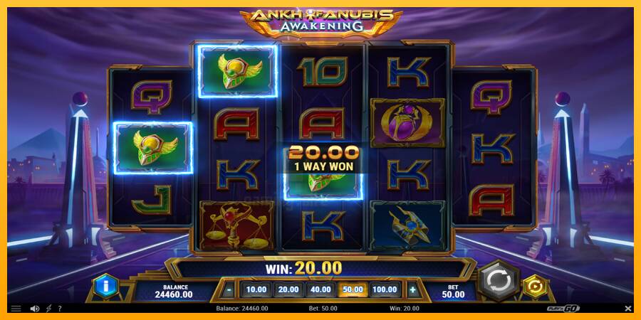 Ankh of Anubis Awakening gaming machine for money, picture 4