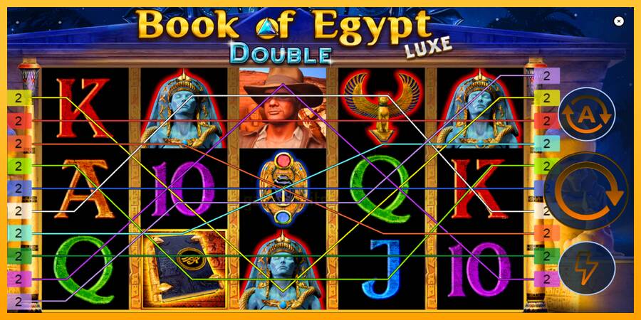 Book of Egypt Double Luxe gaming machine for money, picture 1