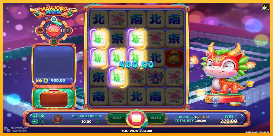 Mahjong Reactor gaming machine for money, picture 4