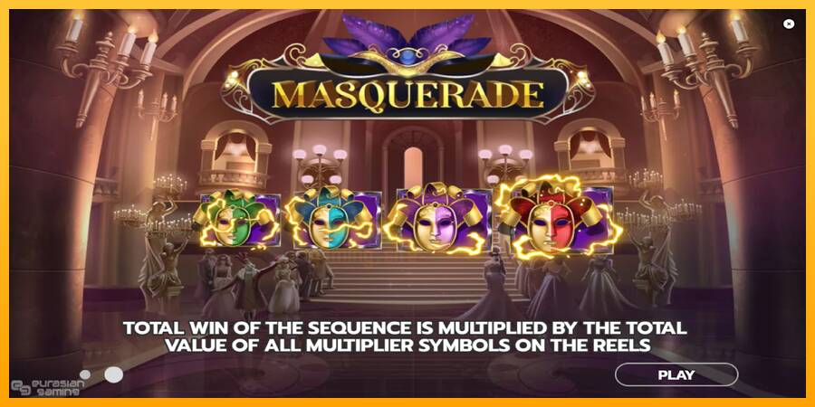 Masquerade gaming machine for money, picture 1