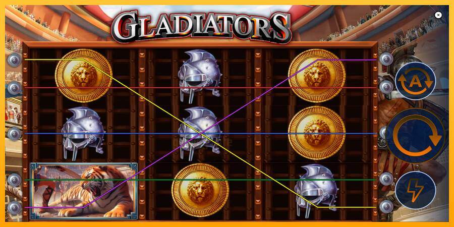 Gladiators gaming machine for money, picture 2