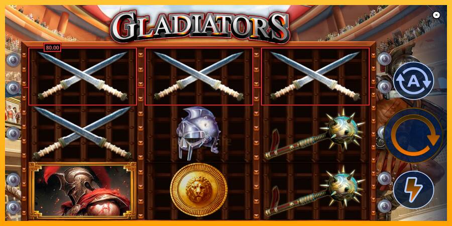 Gladiators gaming machine for money, picture 5