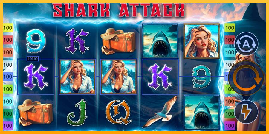 Shark Attack gaming machine for money, picture 4