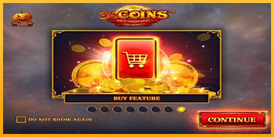 36 Coins Halloween Jackpots gaming machine for money, picture 1