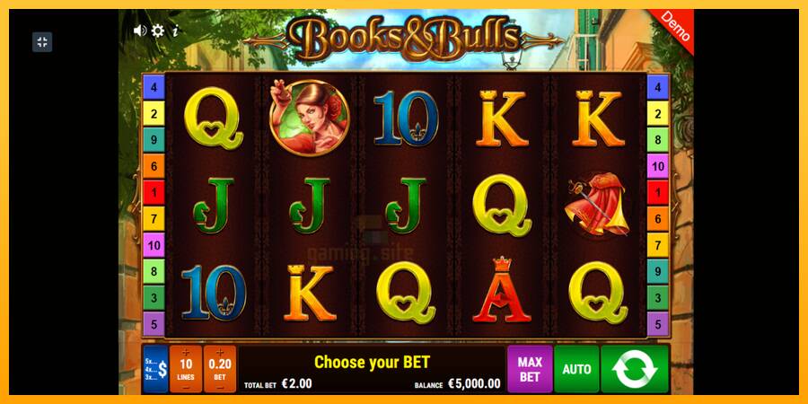 Books Bulls gaming machine for money, picture 2