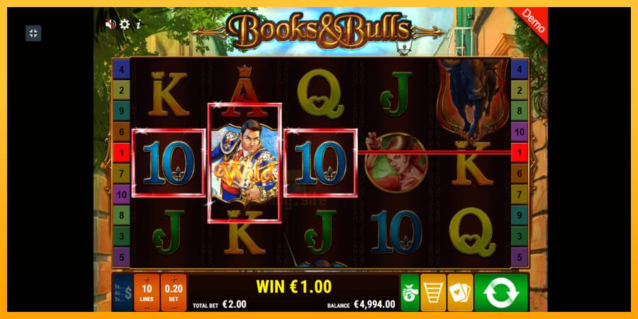 Books Bulls gaming machine for money, picture 3