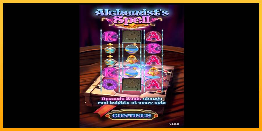 Alchemist´s Spell gaming machine for money, picture 1