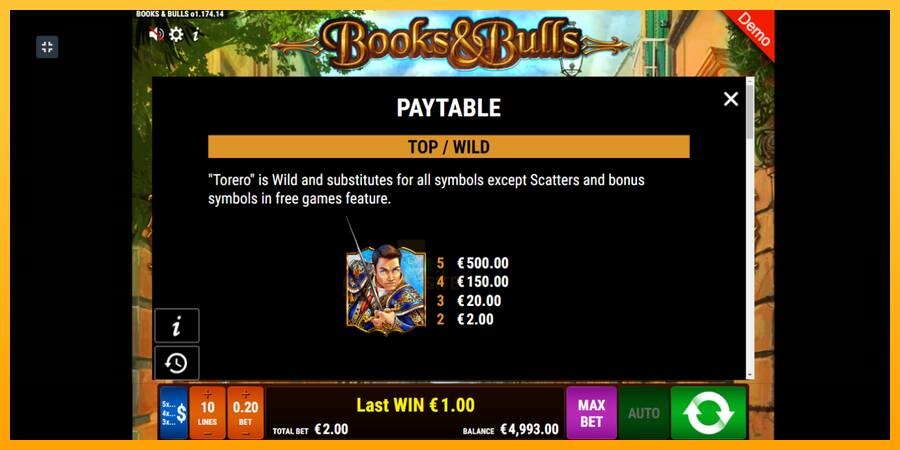 Books Bulls gaming machine for money, picture 6