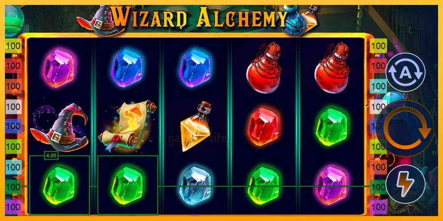 Wizard Alchemy gaming machine for money, picture 3