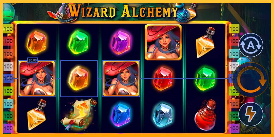 Wizard Alchemy gaming machine for money, picture 4