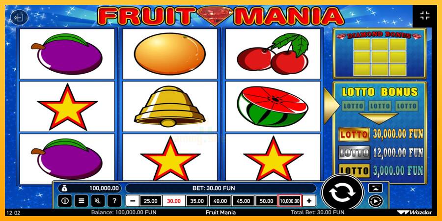 Fruit Mania gaming machine for money, picture 1