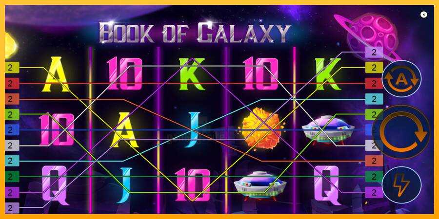 Book of Galaxy gaming machine for money, picture 2