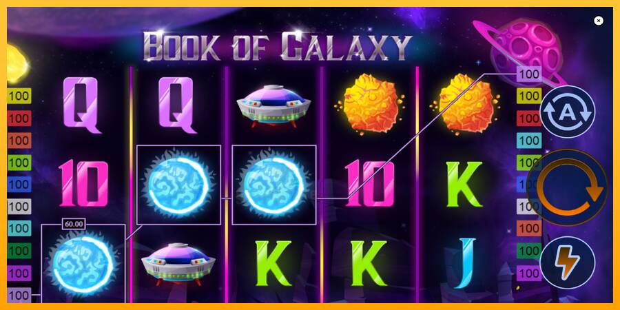 Book of Galaxy gaming machine for money, picture 4