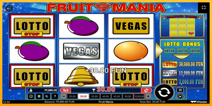 Fruit Mania gaming machine for money, picture 2