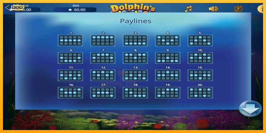 Dolphin’s Luck 2 gaming machine for money, picture 5