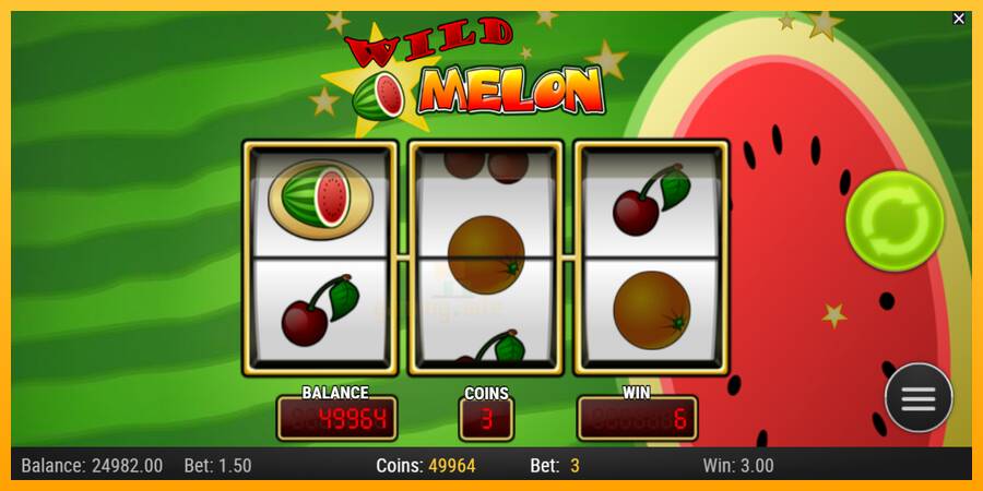 Wild Melon gaming machine for money, picture 2