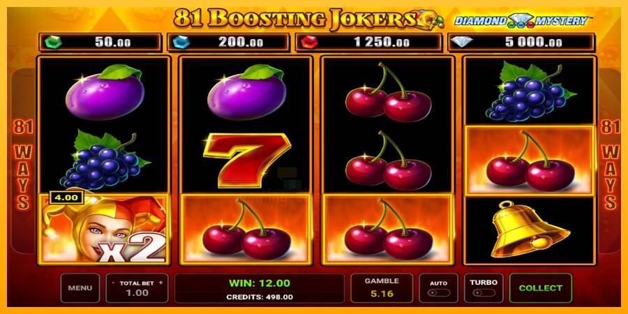 Diamond Mystery - 81 Boosting Jokers gaming machine for money, picture 3