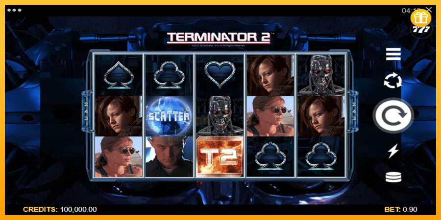 Terminator 2 gaming machine for money, picture 1