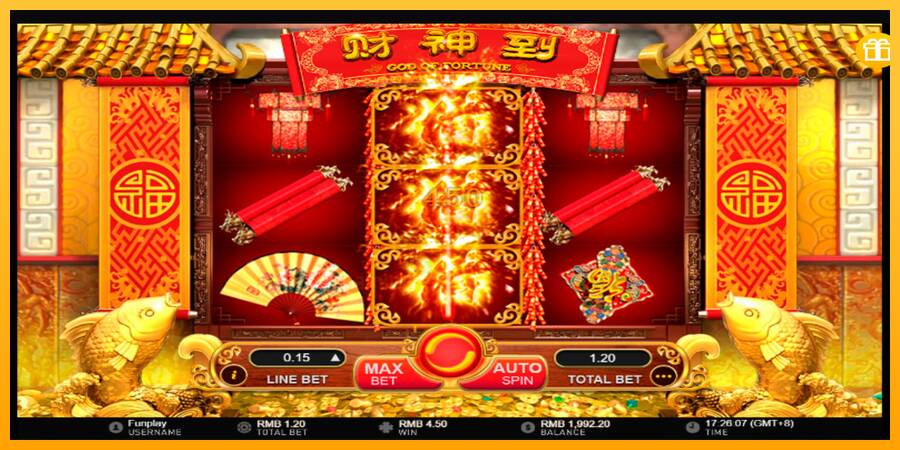 God of Fortune gaming machine for money, picture 3