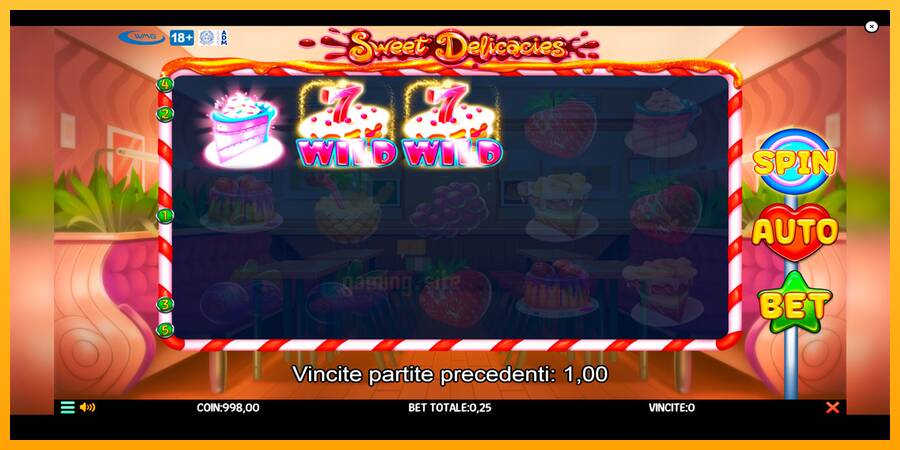 Sweet Delicacies gaming machine for money, picture 3