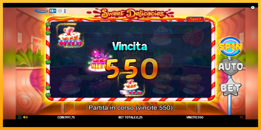 Sweet Delicacies gaming machine for money, picture 4