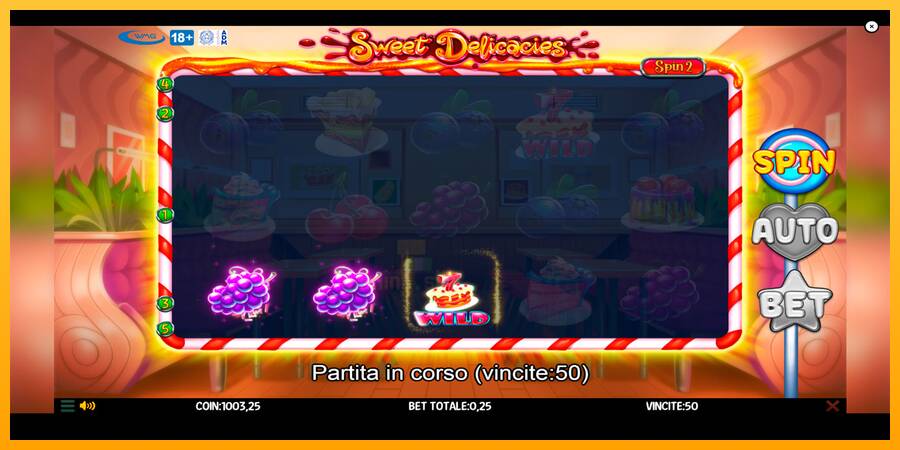 Sweet Delicacies gaming machine for money, picture 5