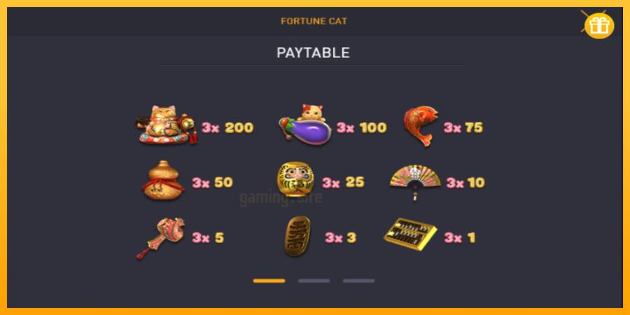 Fortune Cat gaming machine for money, picture 3