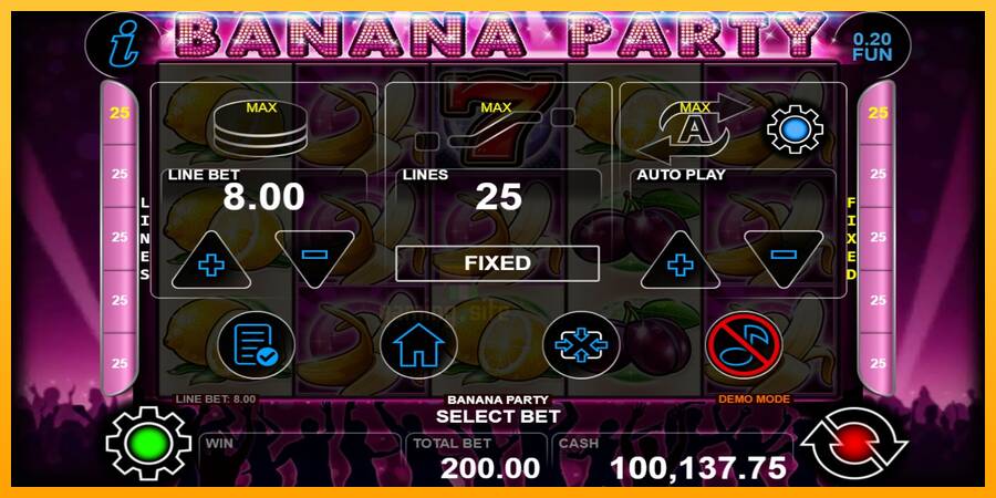 Banana Party gaming machine for money, picture 4