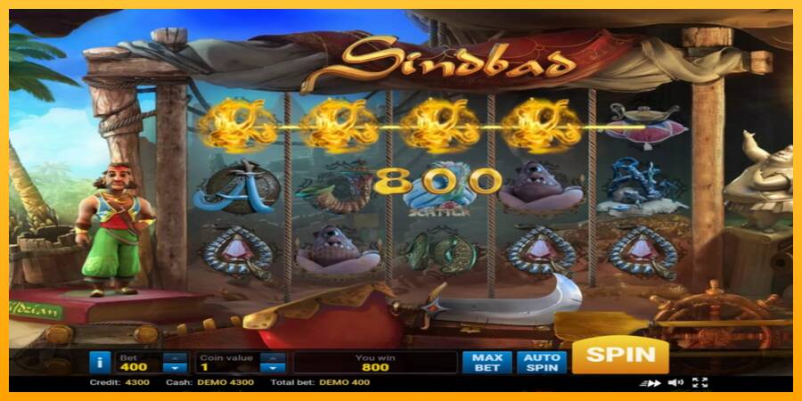 Sindbad gaming machine for money, picture 2