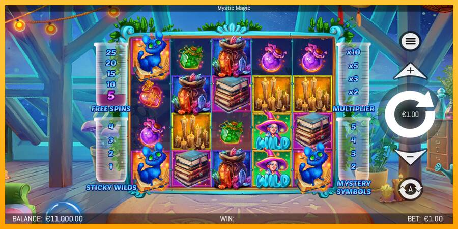 Mystic Magic gaming machine for money, picture 2