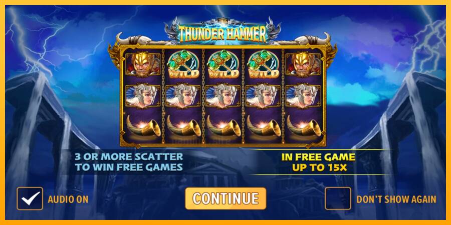 Thunder Hammer gaming machine for money, picture 1