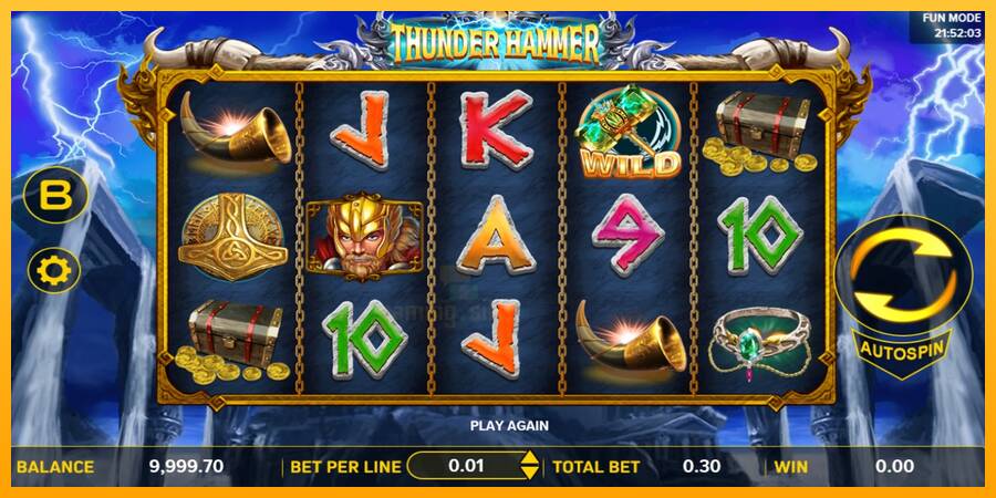 Thunder Hammer gaming machine for money, picture 2