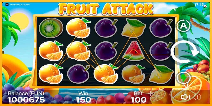 Fruit Attack gaming machine for money, picture 2