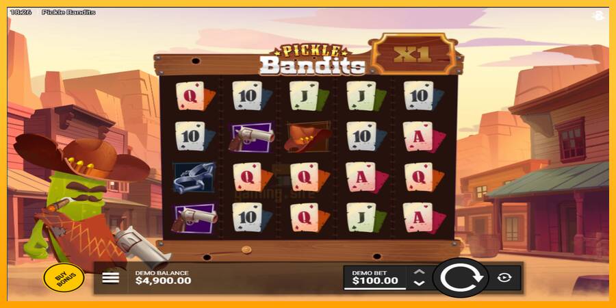 Pickle Bandits gaming machine for money, picture 2