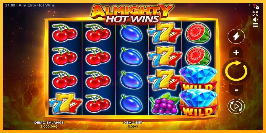 Almighty Hot Wins gaming machine for money, picture 1