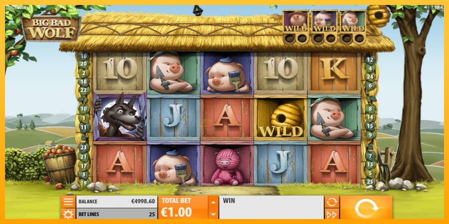 Big Bad Wolf gaming machine for money, picture 2