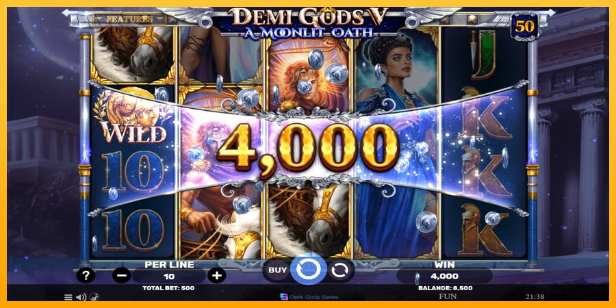 Demi Gods V – A Moonlit Oath gaming machine for money, picture 4