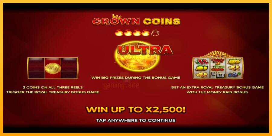 Crown Coins gaming machine for money, picture 1