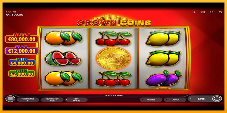 Crown Coins gaming machine for money, picture 2