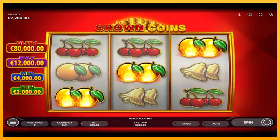 Crown Coins gaming machine for money, picture 3