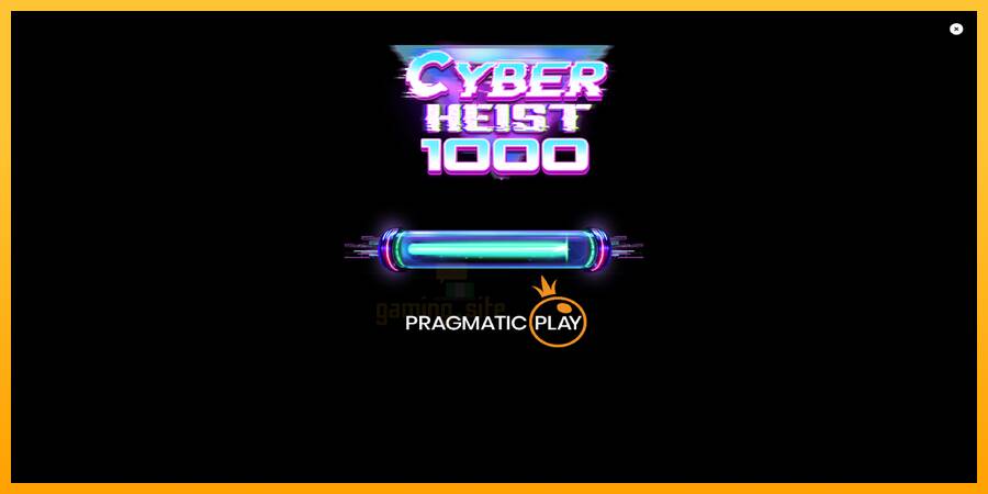 Cyber Heist 1000 gaming machine for money, picture 1