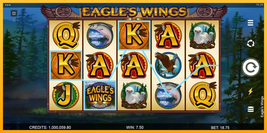 Eagles Wings gaming machine for money, picture 2