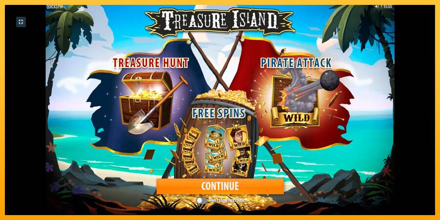 Treasure Island gaming machine for money, picture 1